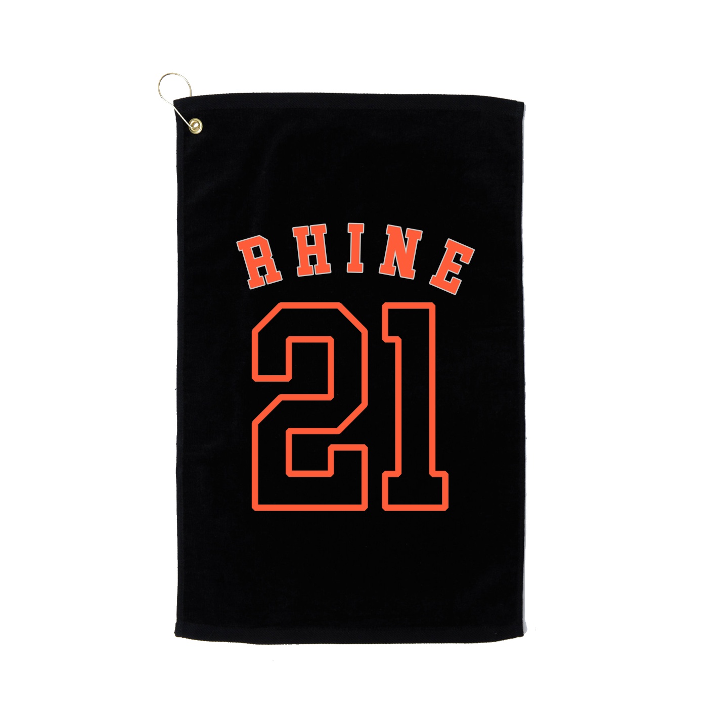 Golf Towel — Shirsey Arch in Black