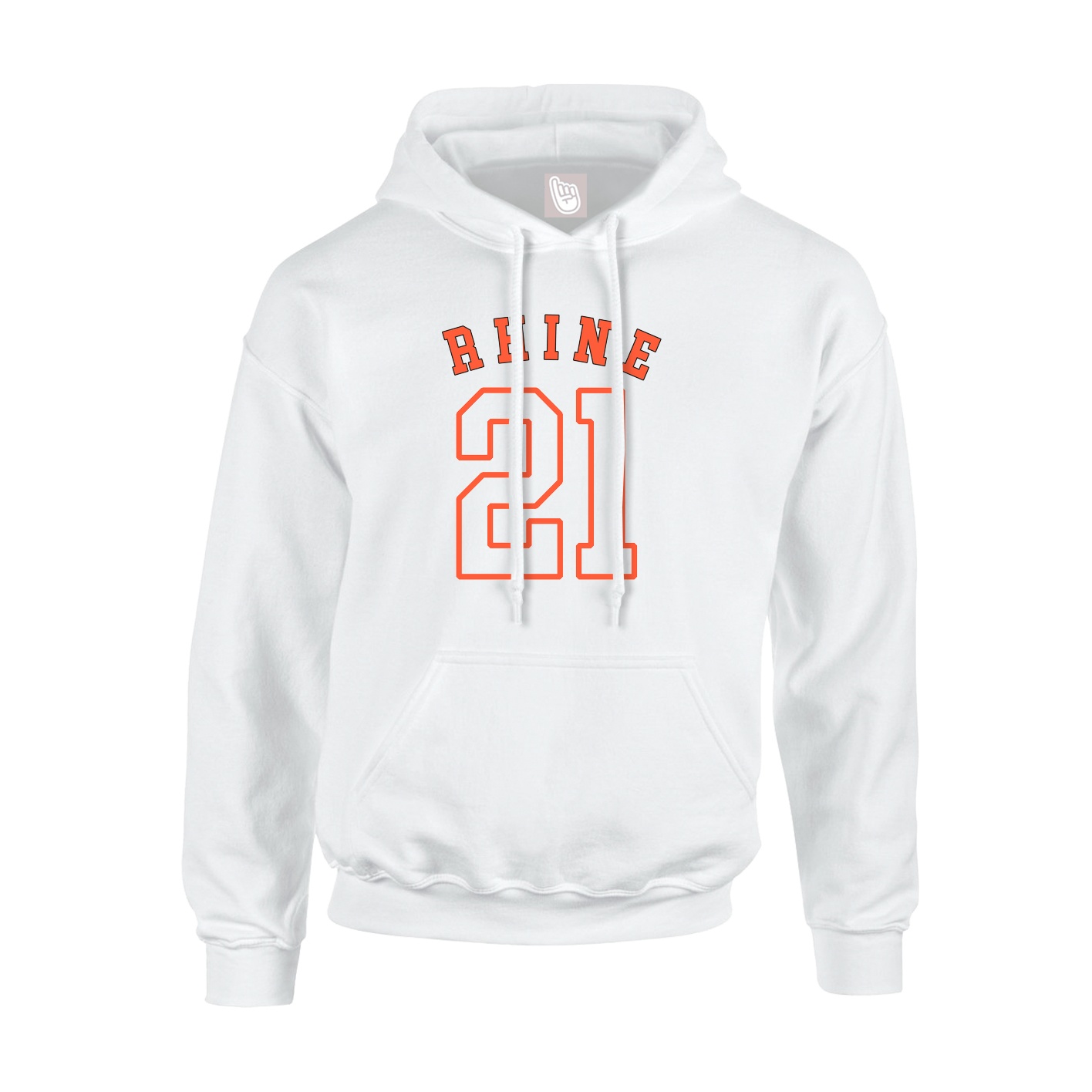 Hoodie — Shirsey Arch in White