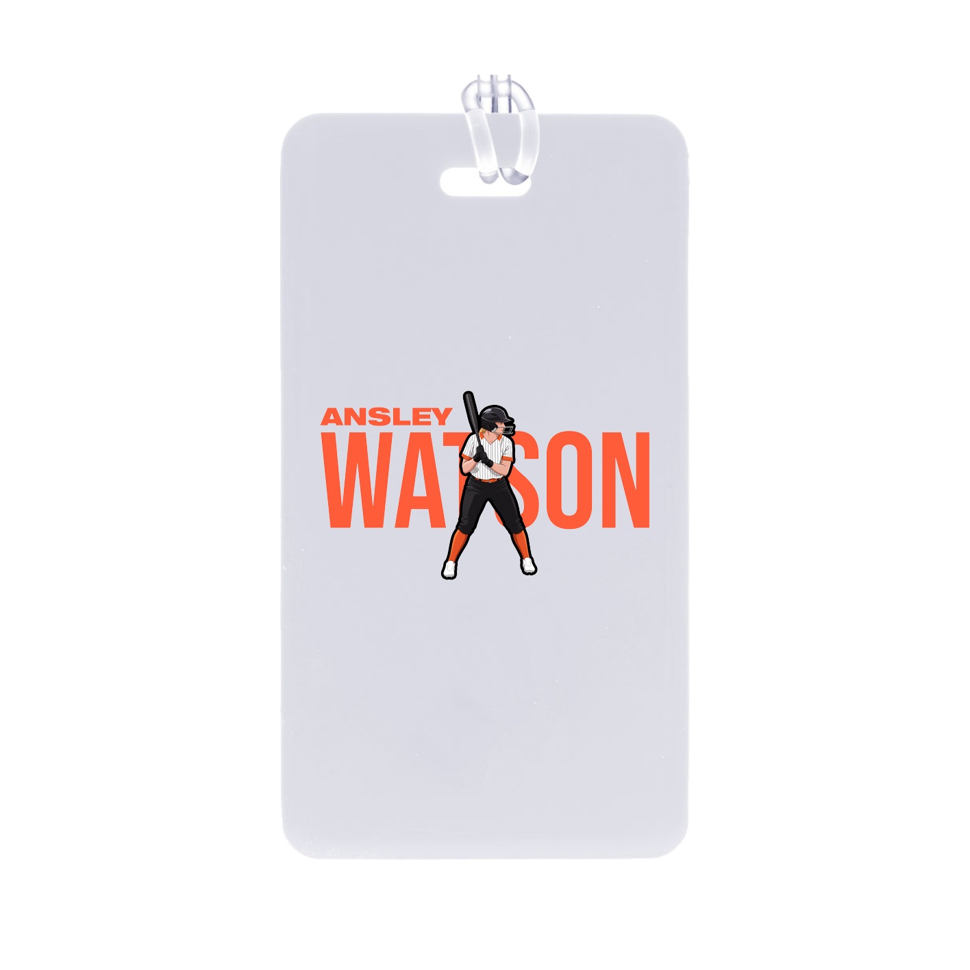 Bag Tag — Player Name in Classic