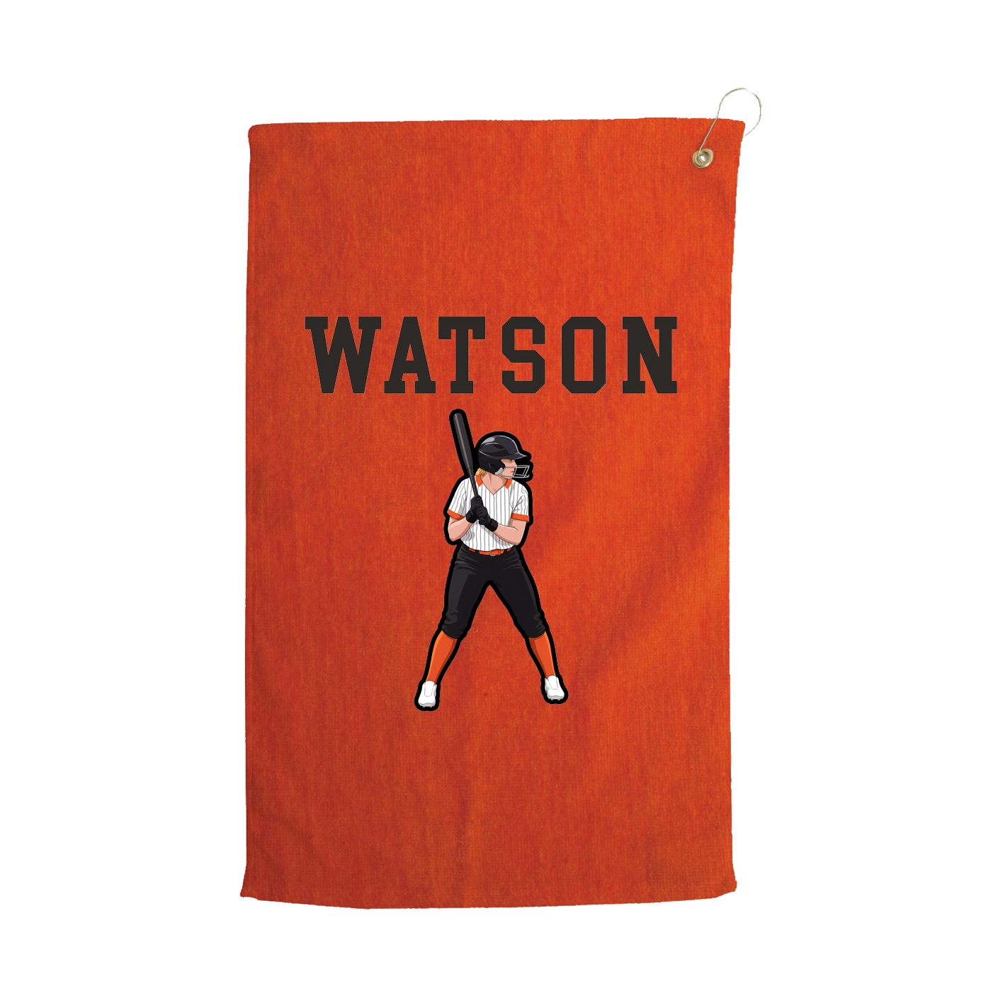 Golf Towel — Shirsey in Orange