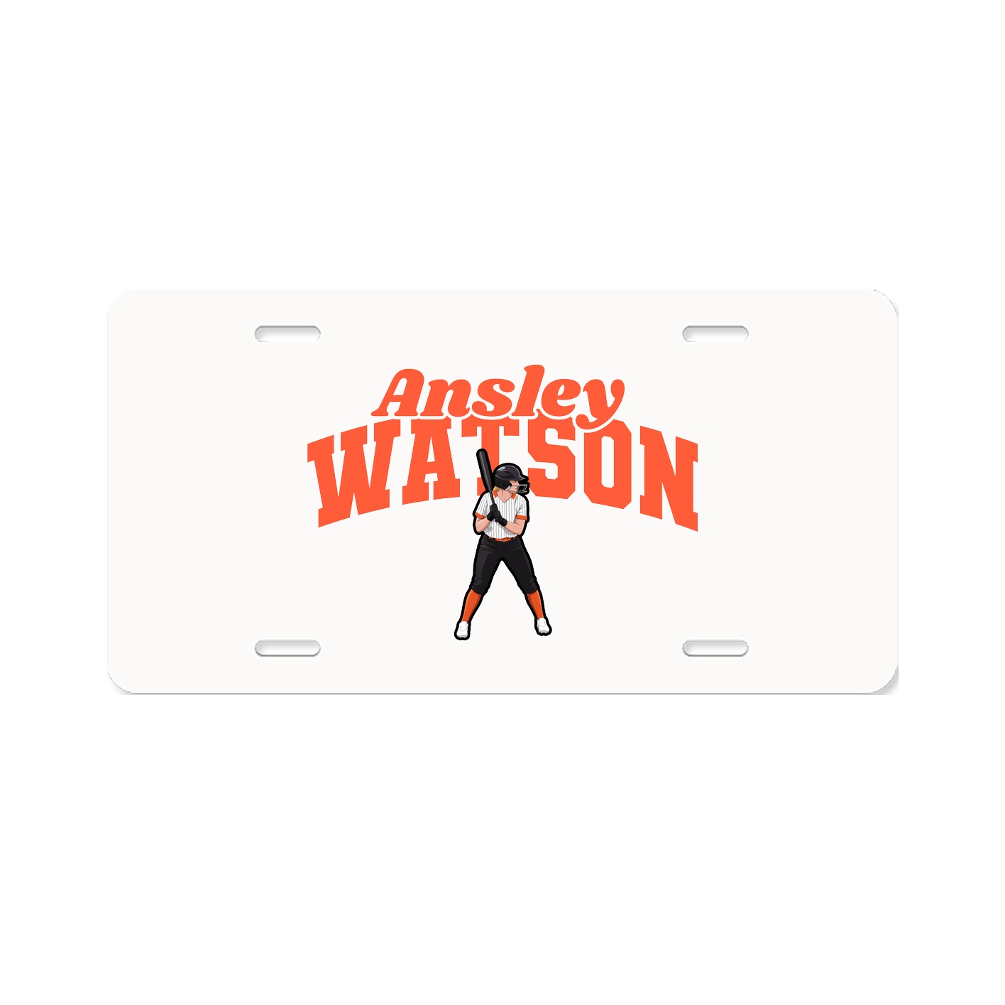 License Plate — Signature Arch in Classic