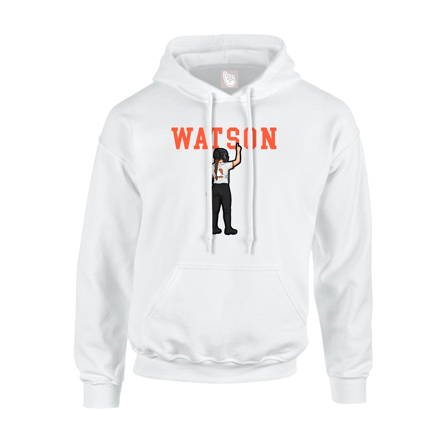 Hoodie — Shirsey in White