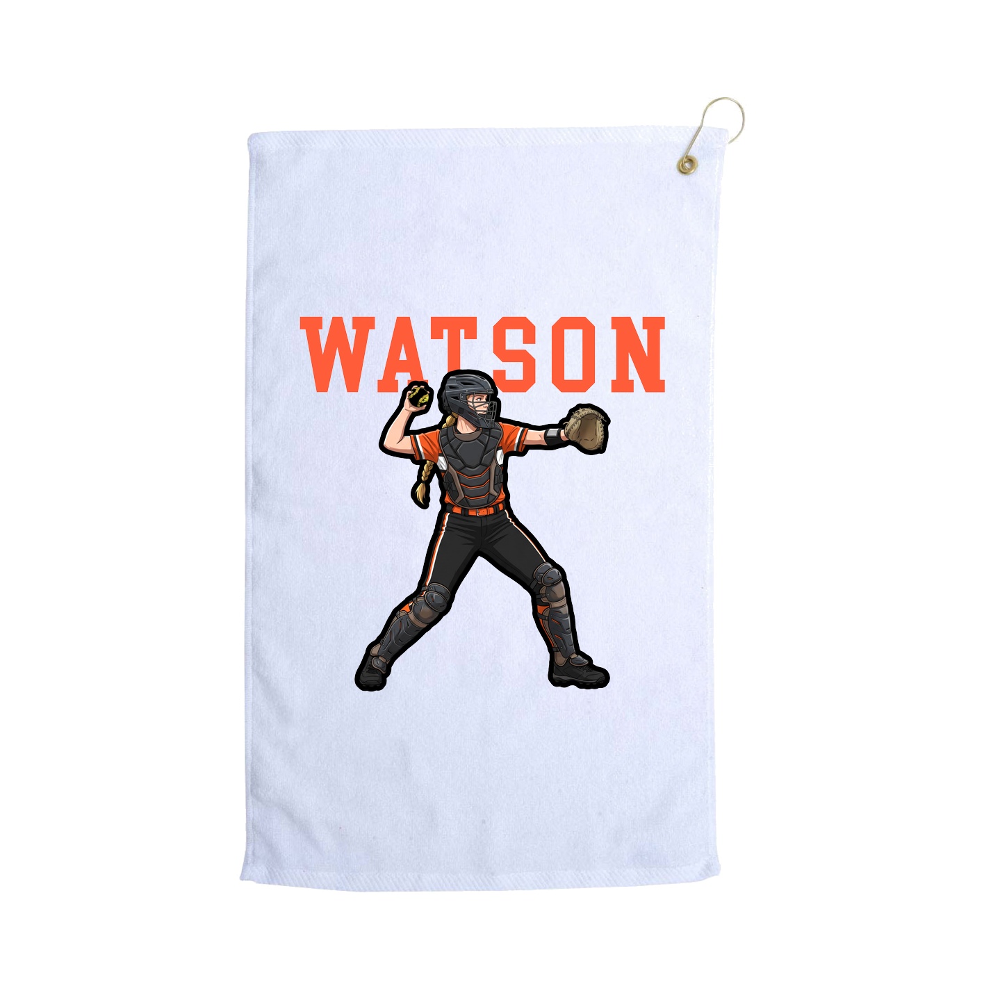 Golf Towel — Shirsey in White