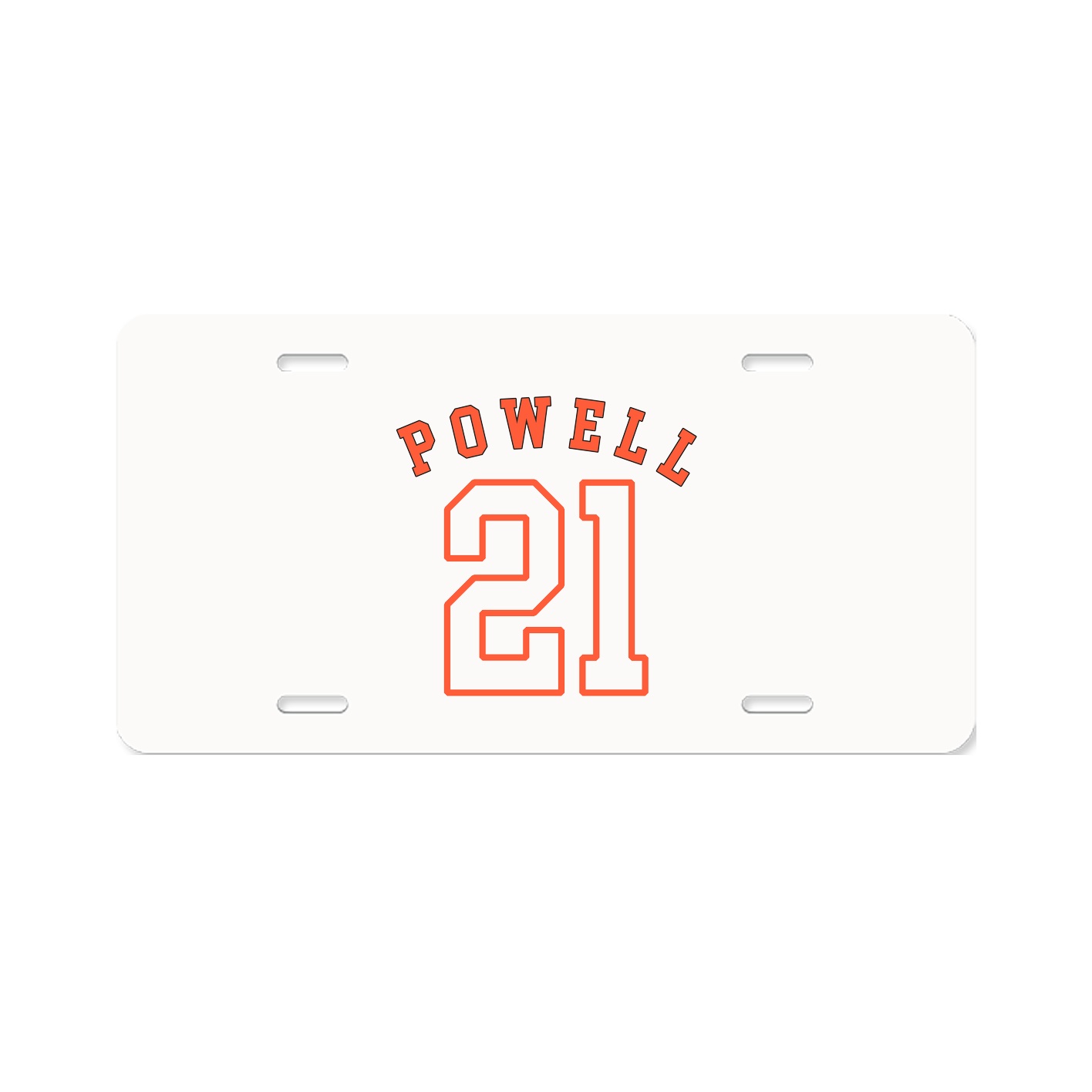 License Plate — Shirsey Arch in Classic