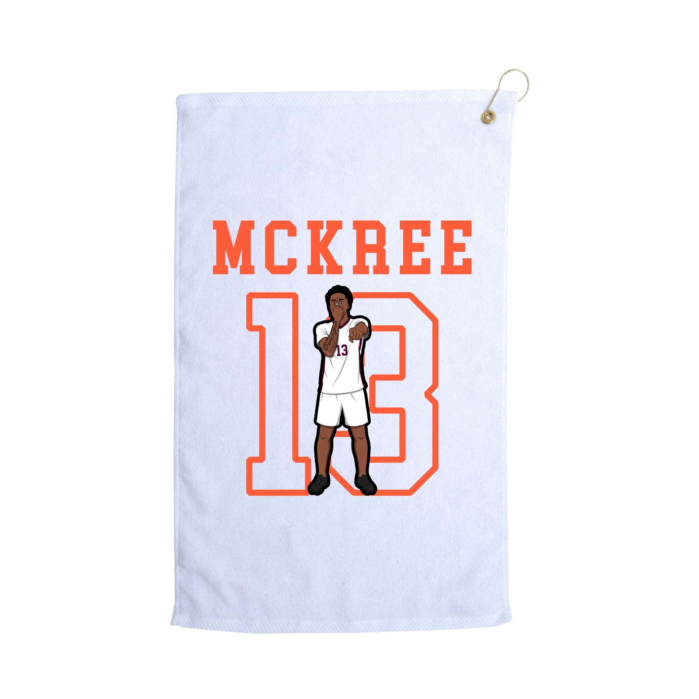 Golf Towel — Shirsey in White