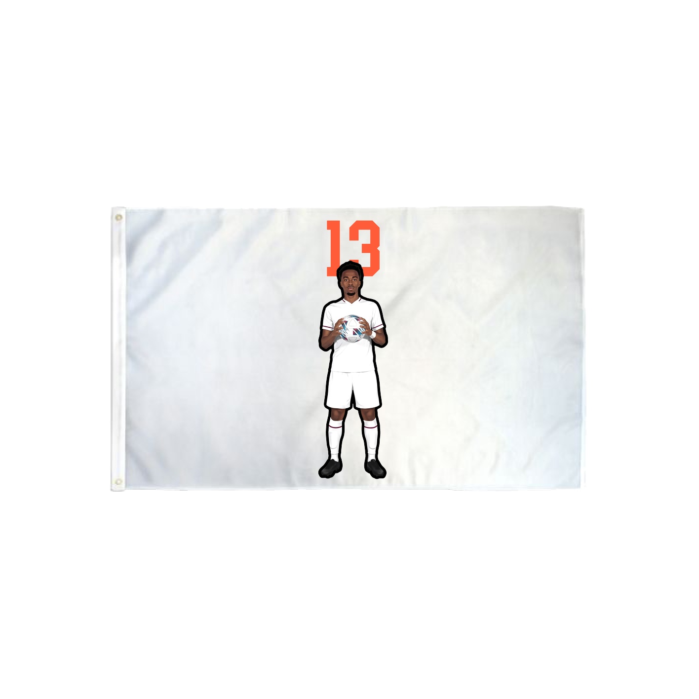 3x5 Flag — Number Top in Classic