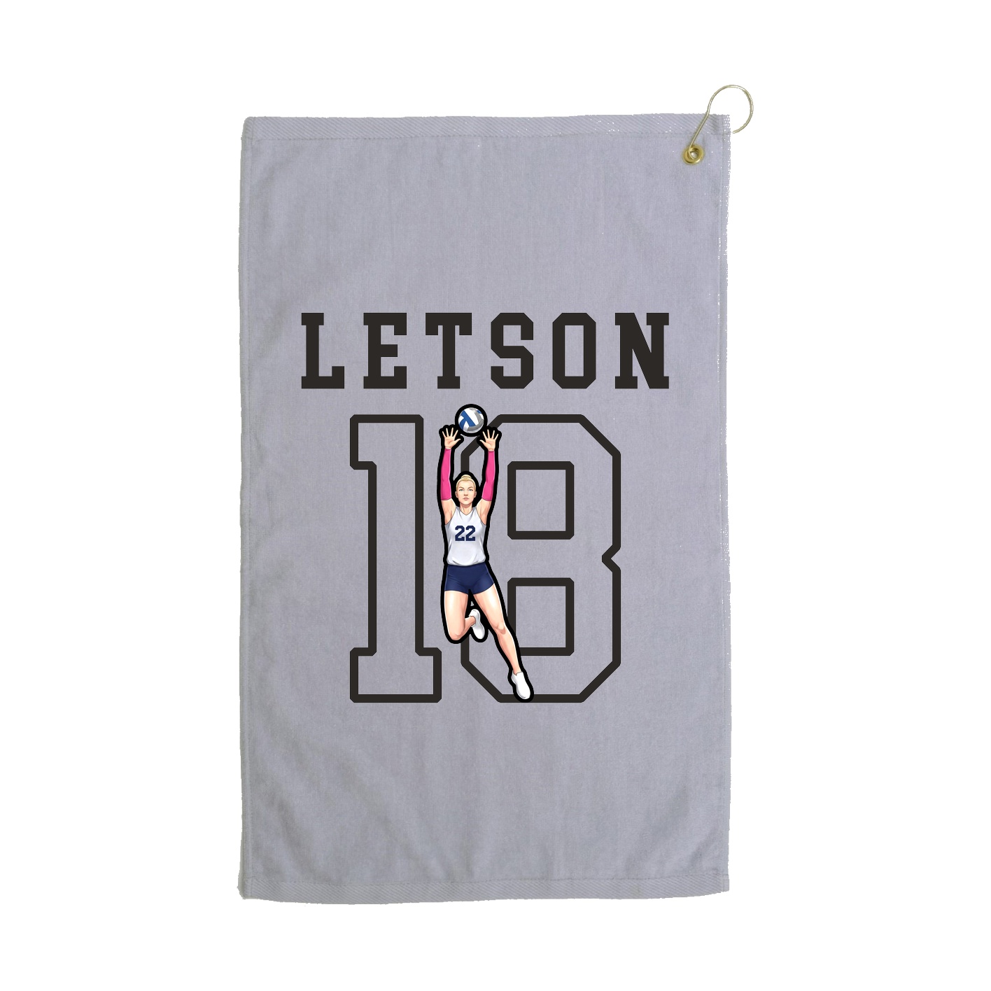 Golf Towel — Shirsey in Grey