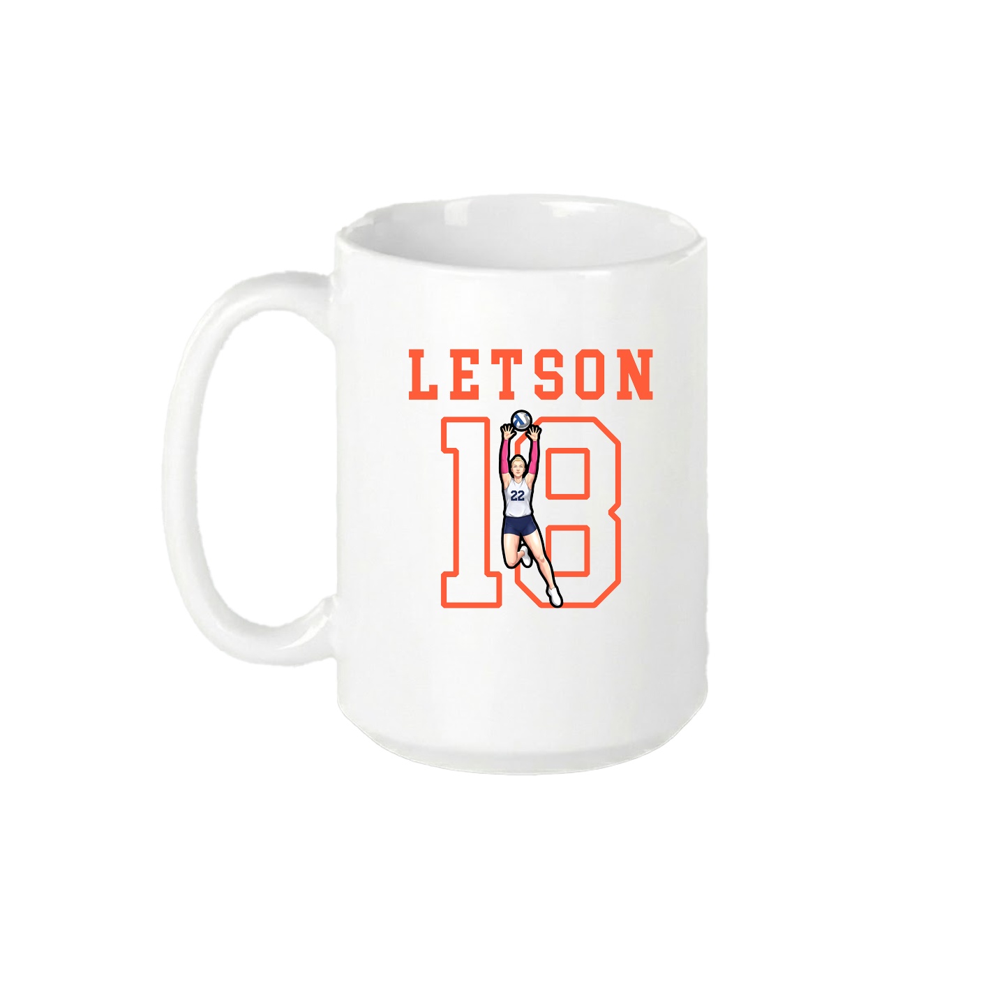 15oz Coffee Mug — Shirsey in White