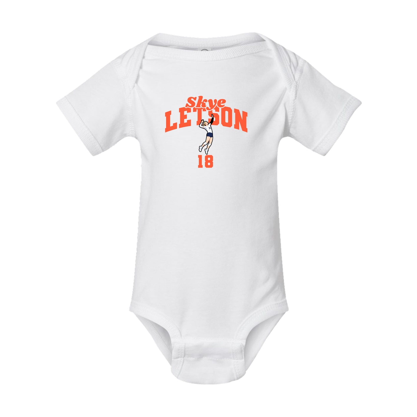 Baby Onesie — Signature Arch in White
