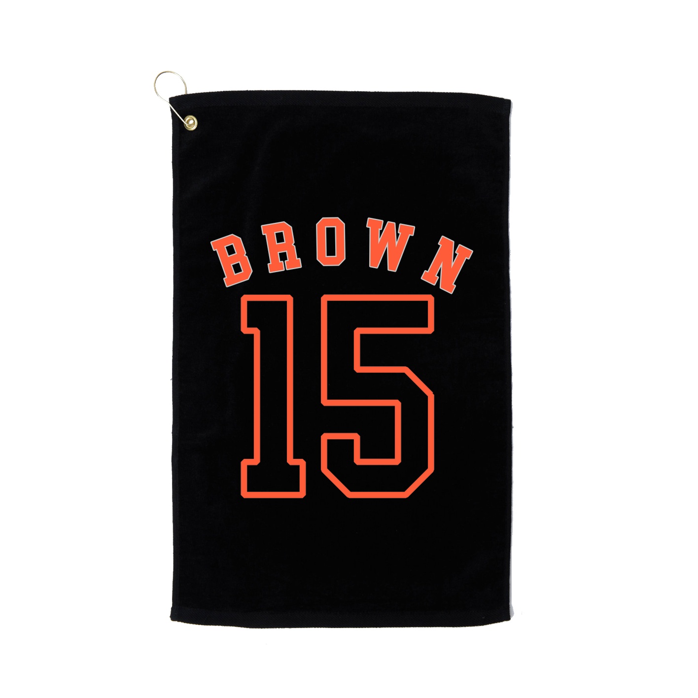 Golf Towel — Shirsey Arch in Black