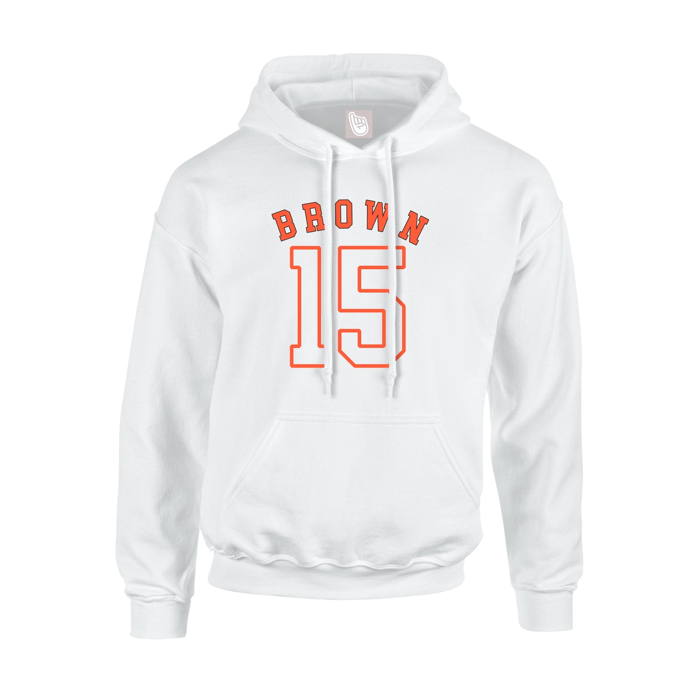 Hoodie — Shirsey Arch in White