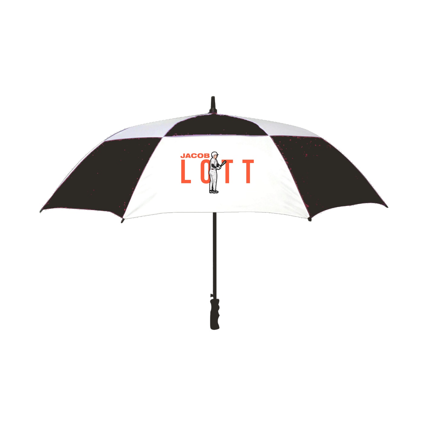 Golf Umbrella — Player Name in Black