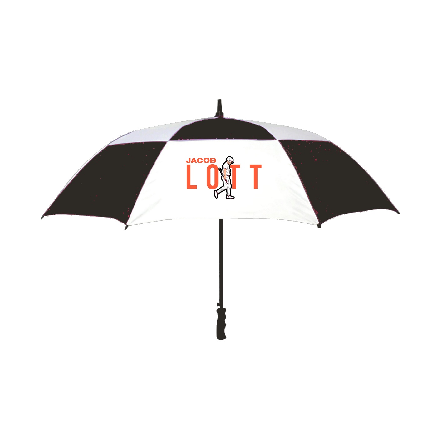 Golf Umbrella — Player Name in Black