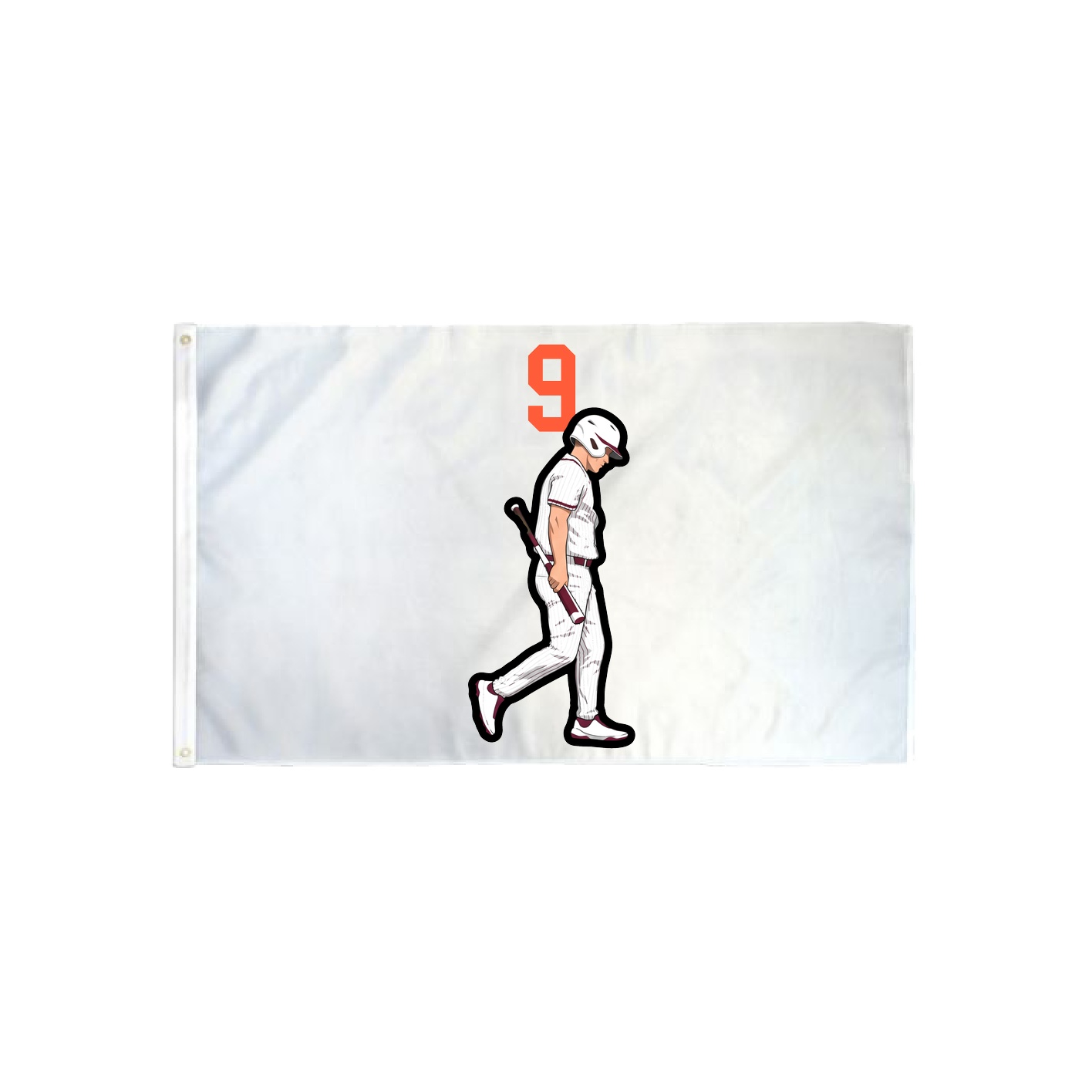 3x5 Flag — Number Top in Classic