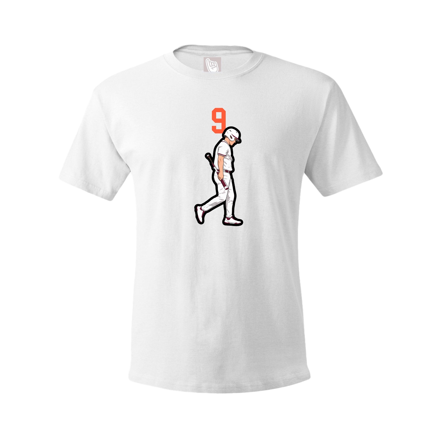 Tee — Number Top in White
