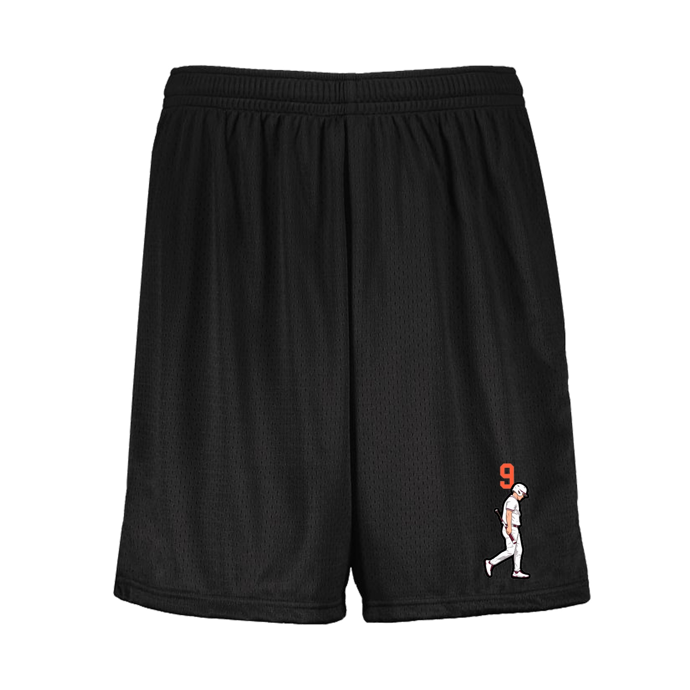Shorts — Number Top in Black