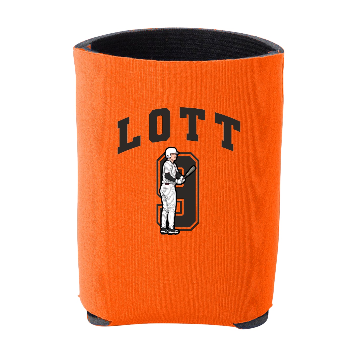 Can Holder — Number in Orange
