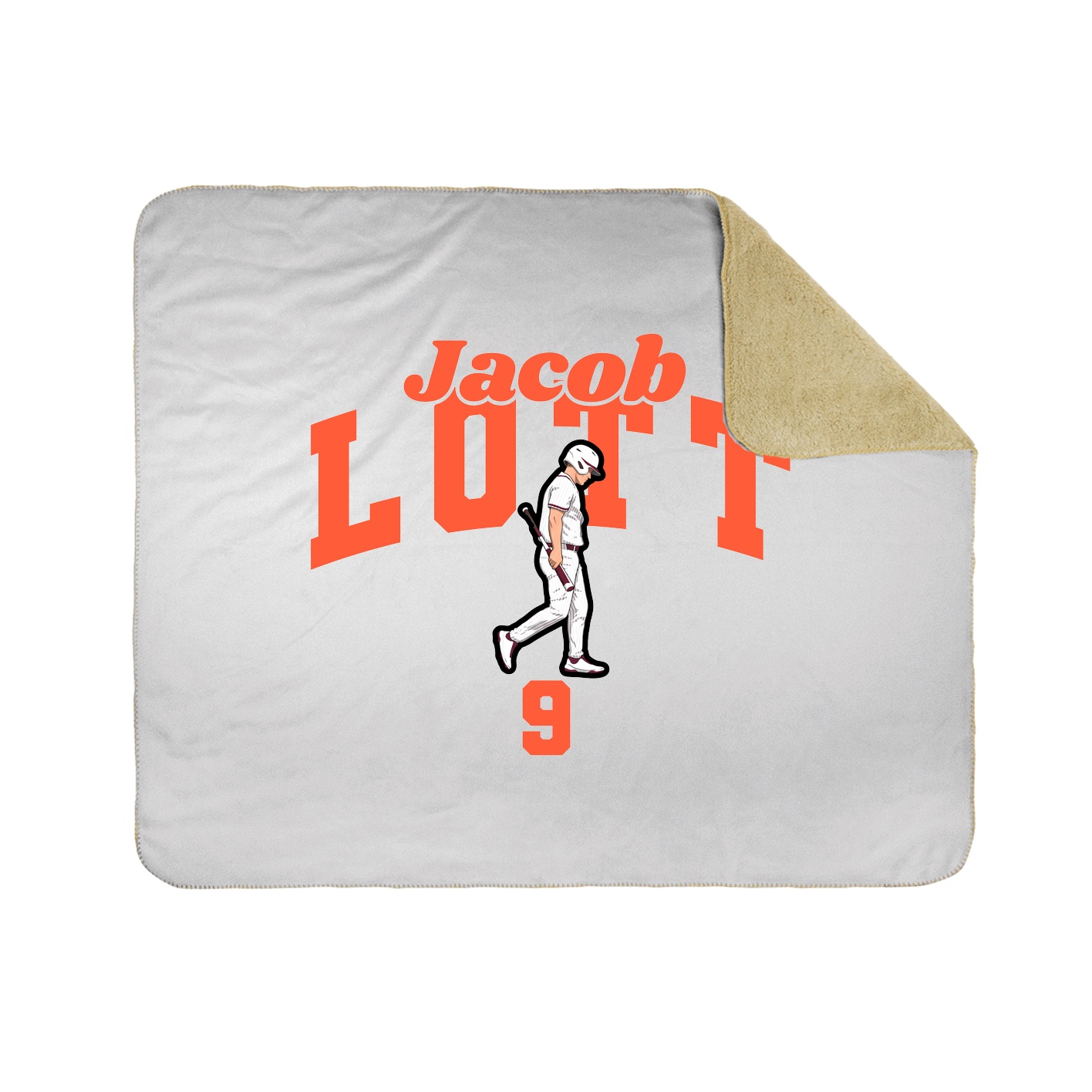 Throw Blanket — Signature Arch in White