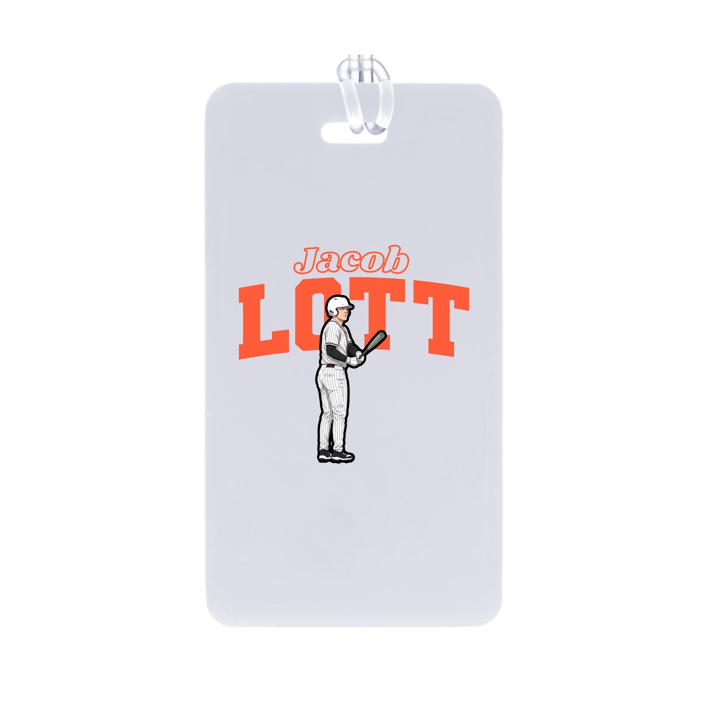 Bag Tag — Name Arch in Classic