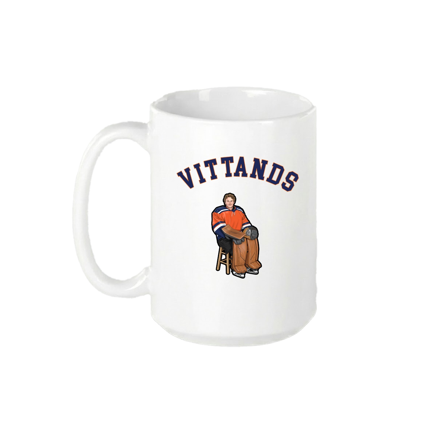 15oz Coffee Mug — Shirsey Arch in White