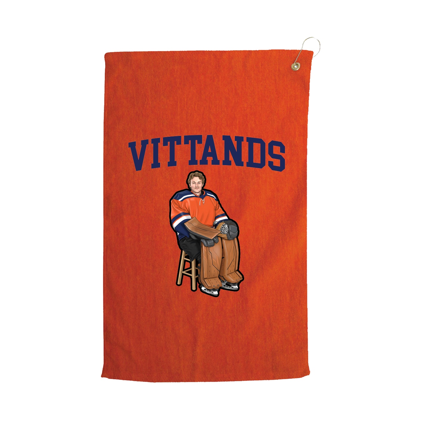Golf Towel — Shirsey in Orange