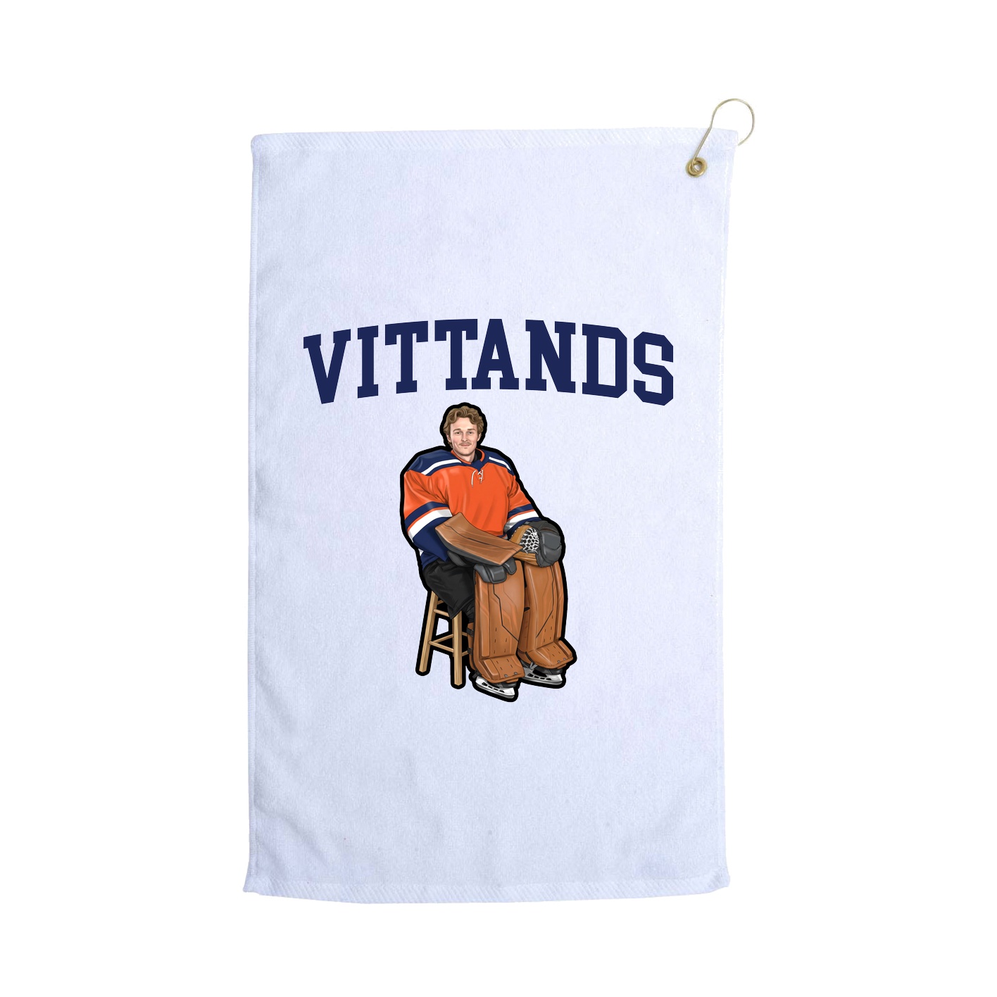 Golf Towel — Shirsey in White
