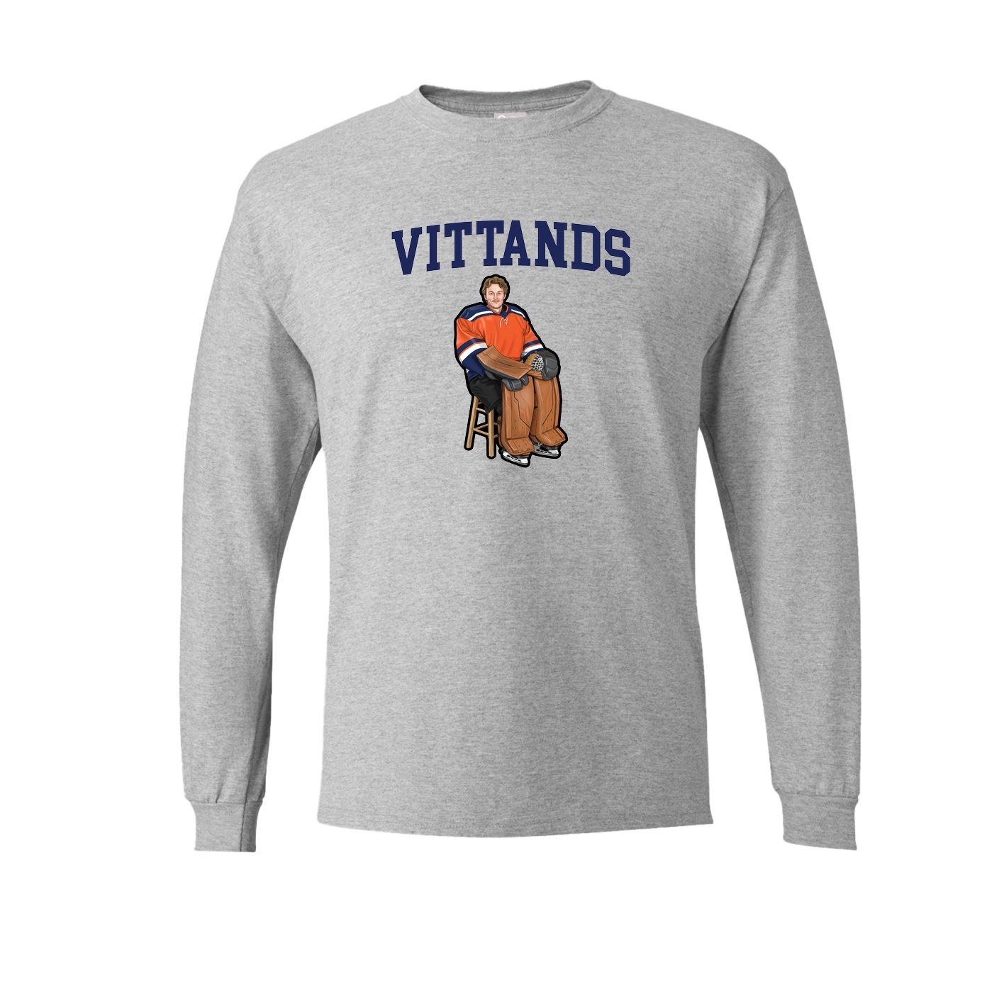 Long Sleeve Tee — Shirsey in Grey