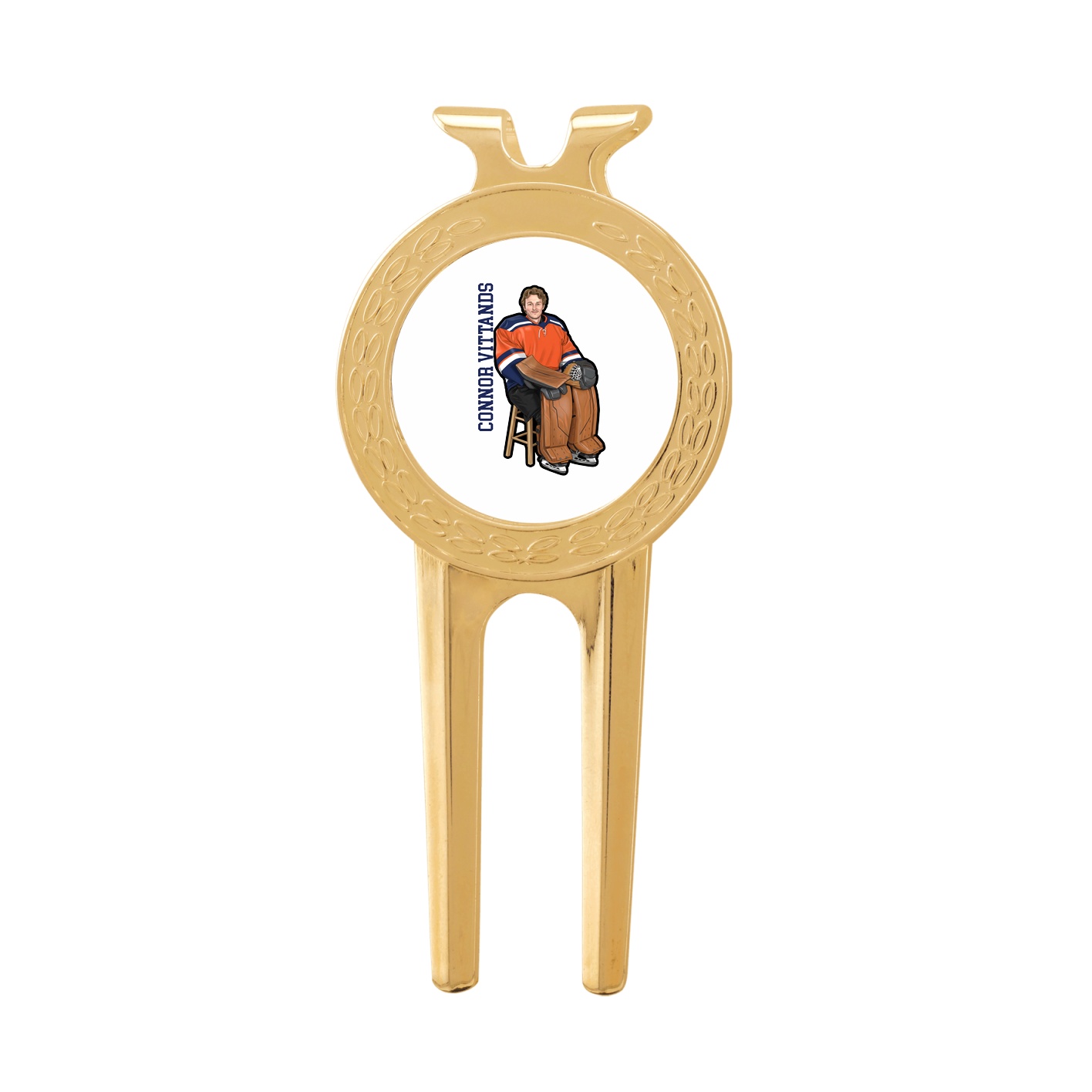 Divot Tool with Ball Marker — Name Vertical in Classic