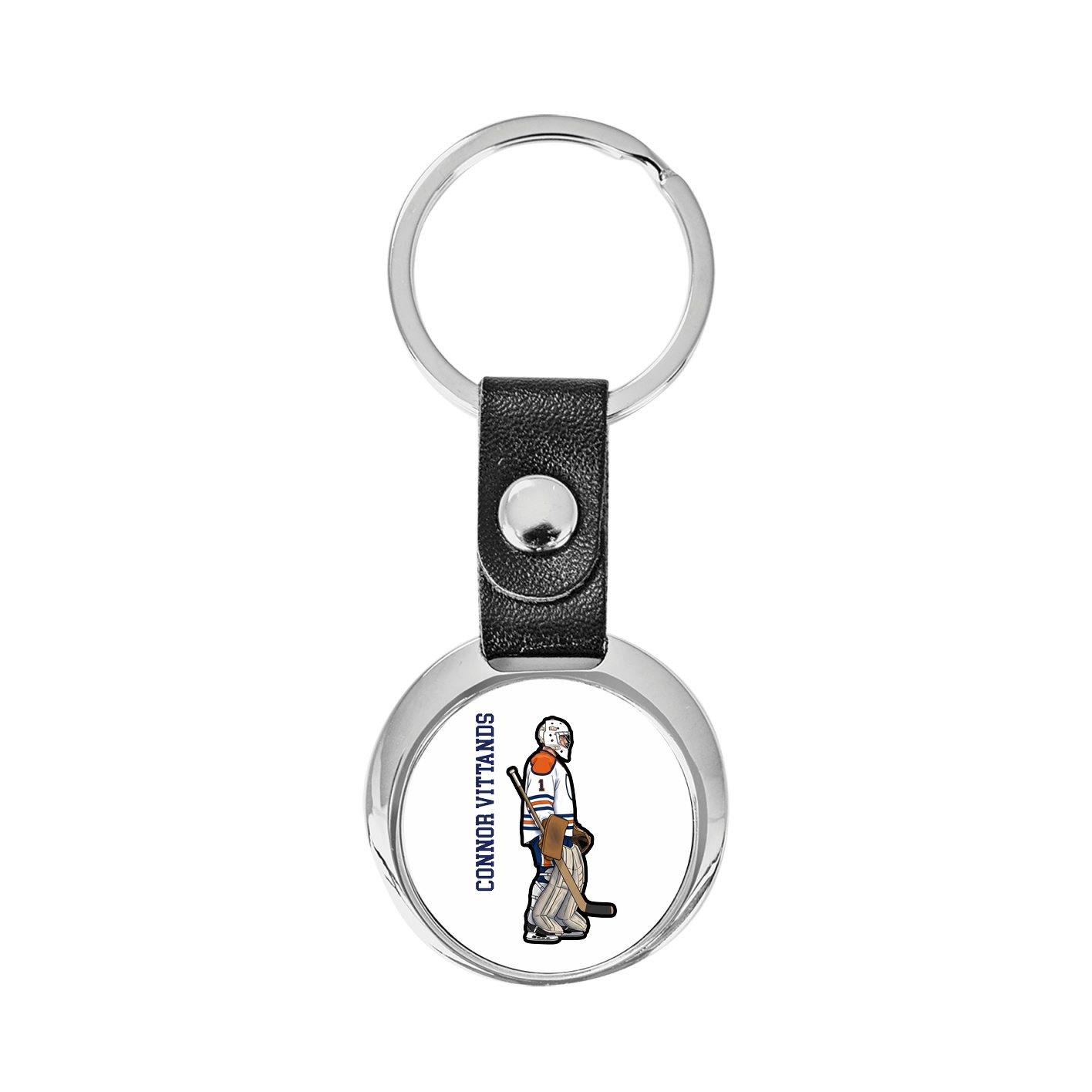 Key Chain — Name Vertical in Classic