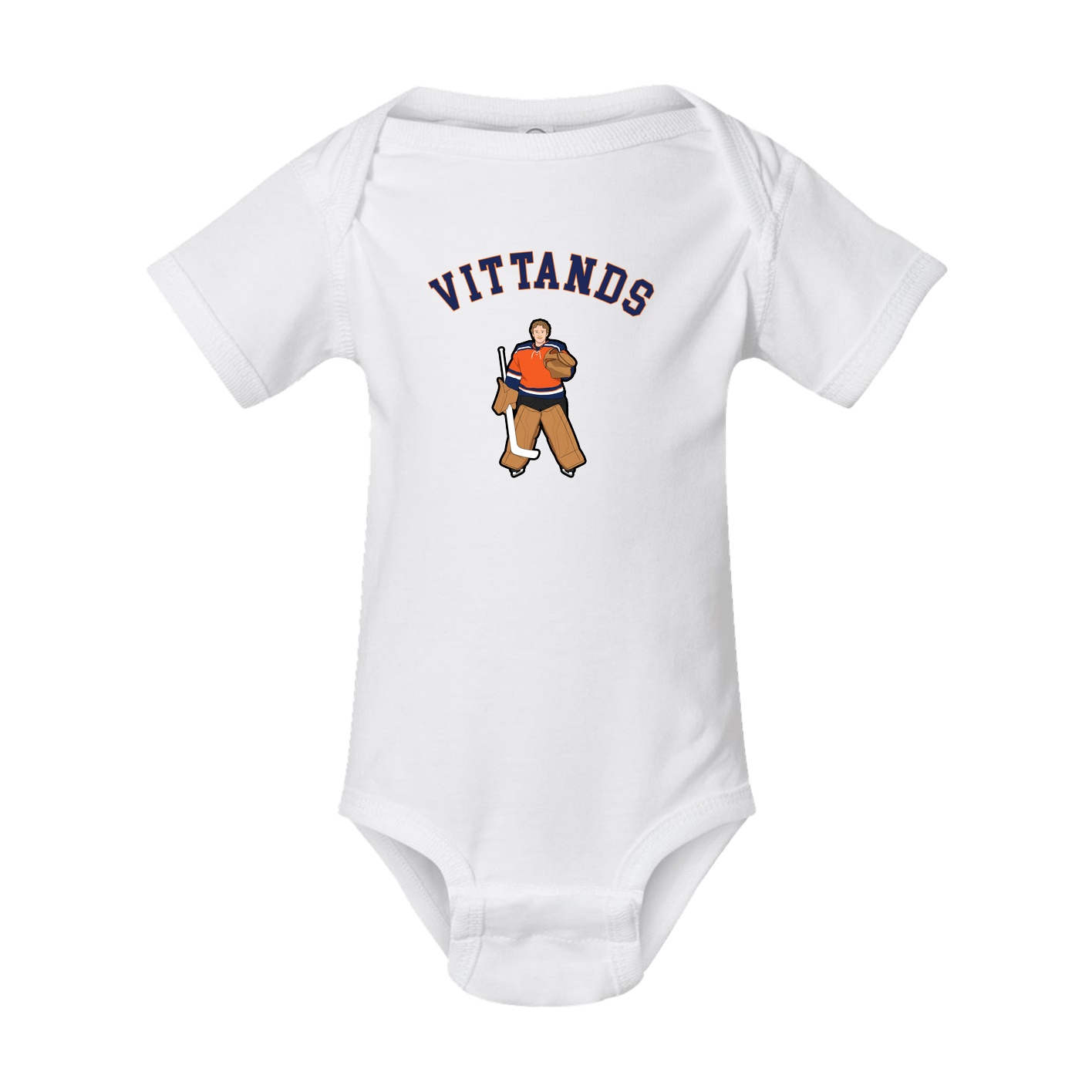 Baby Onesie — Shirsey Arch in White