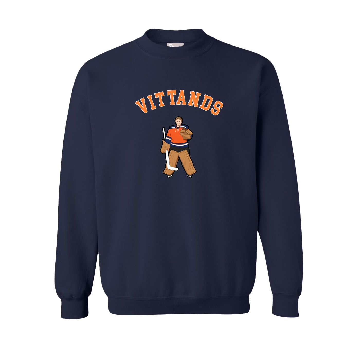 Fleece Crew — Shirsey Arch in Navy