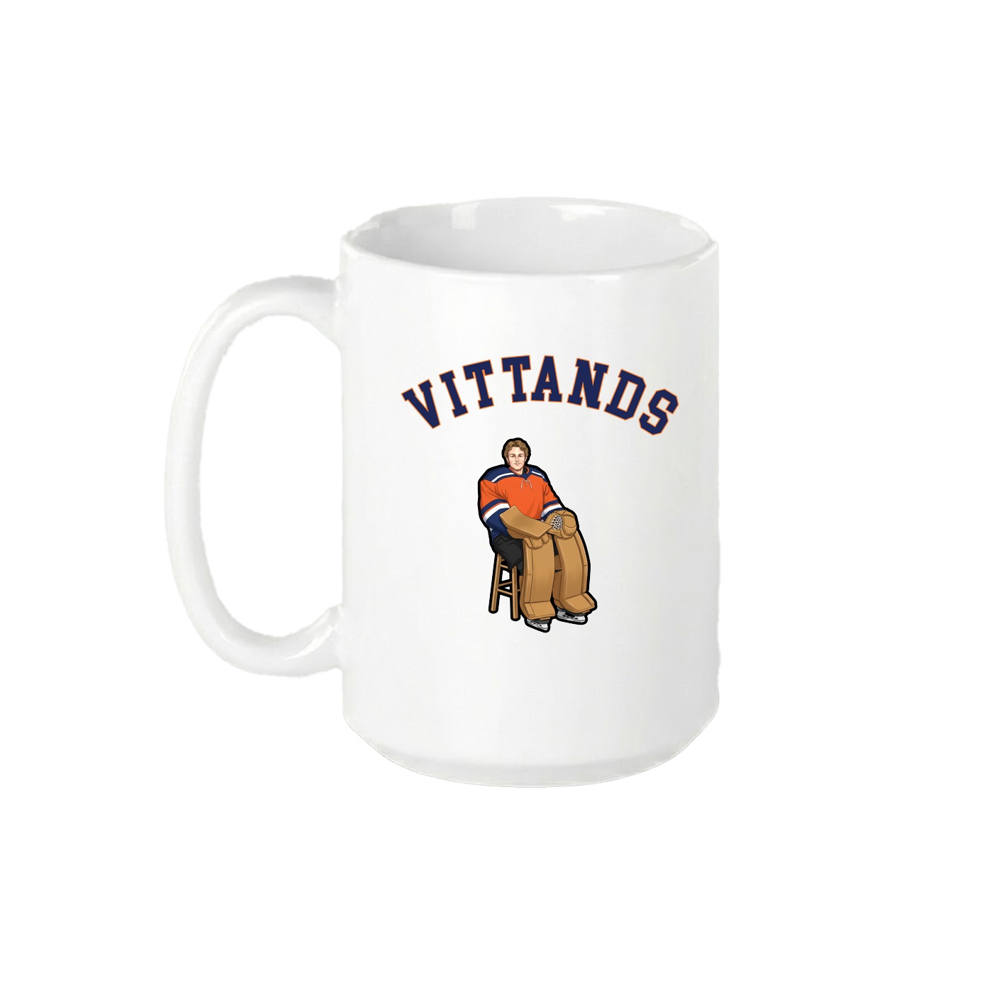 15oz Coffee Mug — Shirsey Arch in White