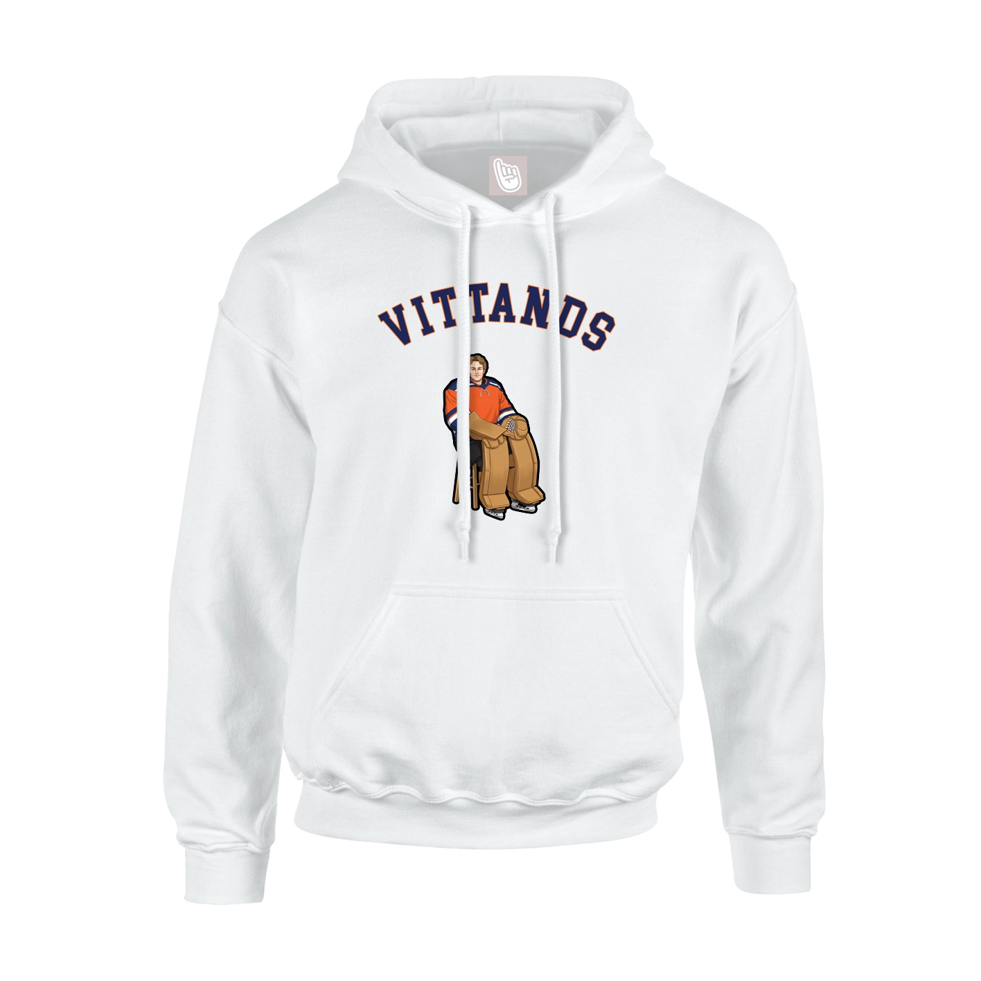 Hoodie — Shirsey Arch in White