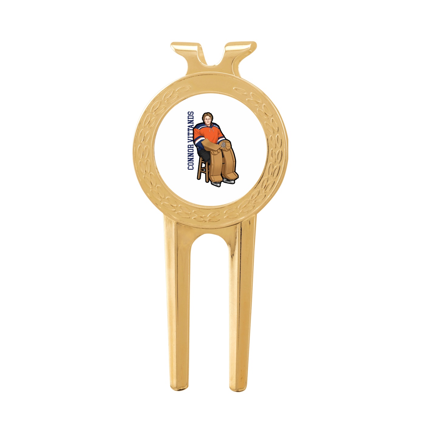Divot Tool with Ball Marker — Name Vertical in Classic