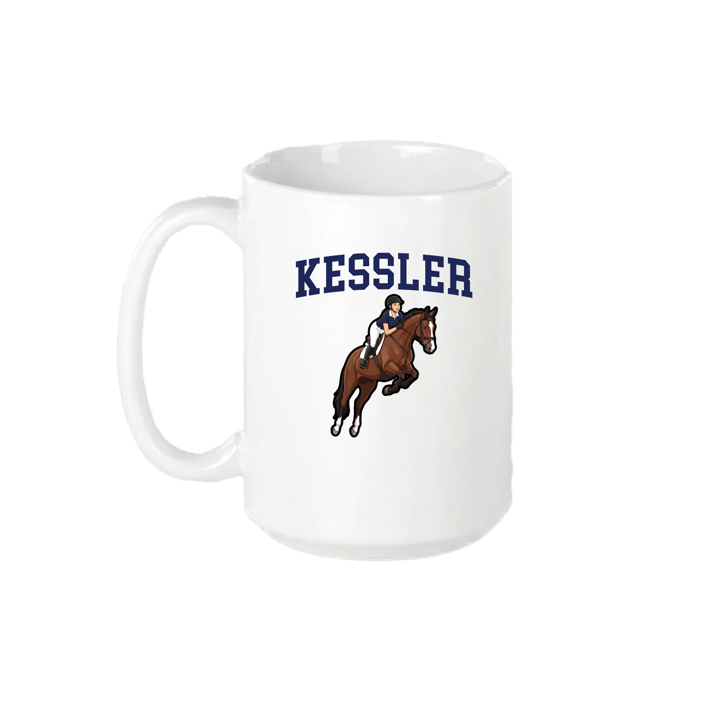 15oz Coffee Mug — Shirsey in White