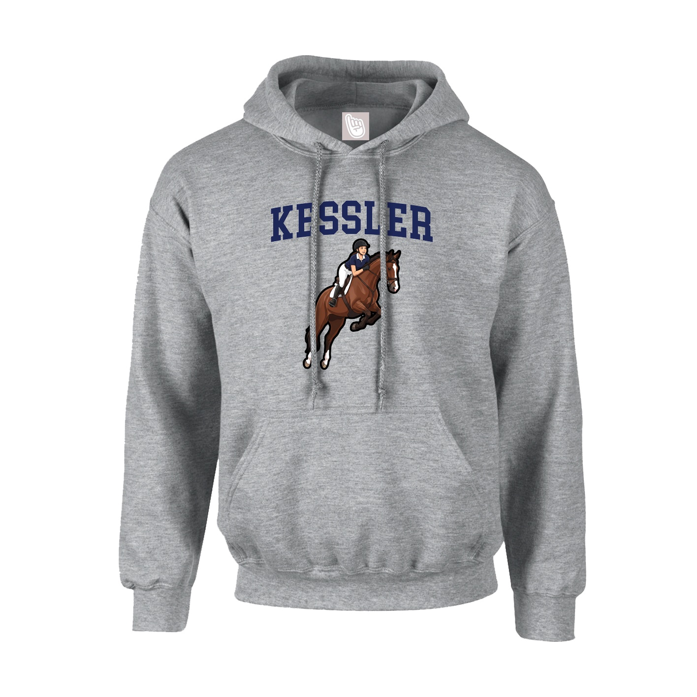 Hoodie — Shirsey in Grey
