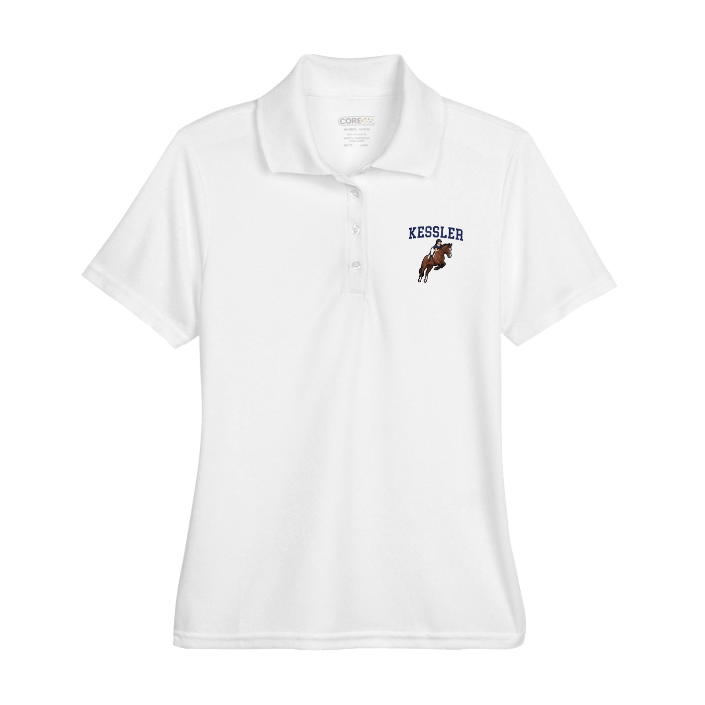 Womens Performance Polo — Shirsey in White