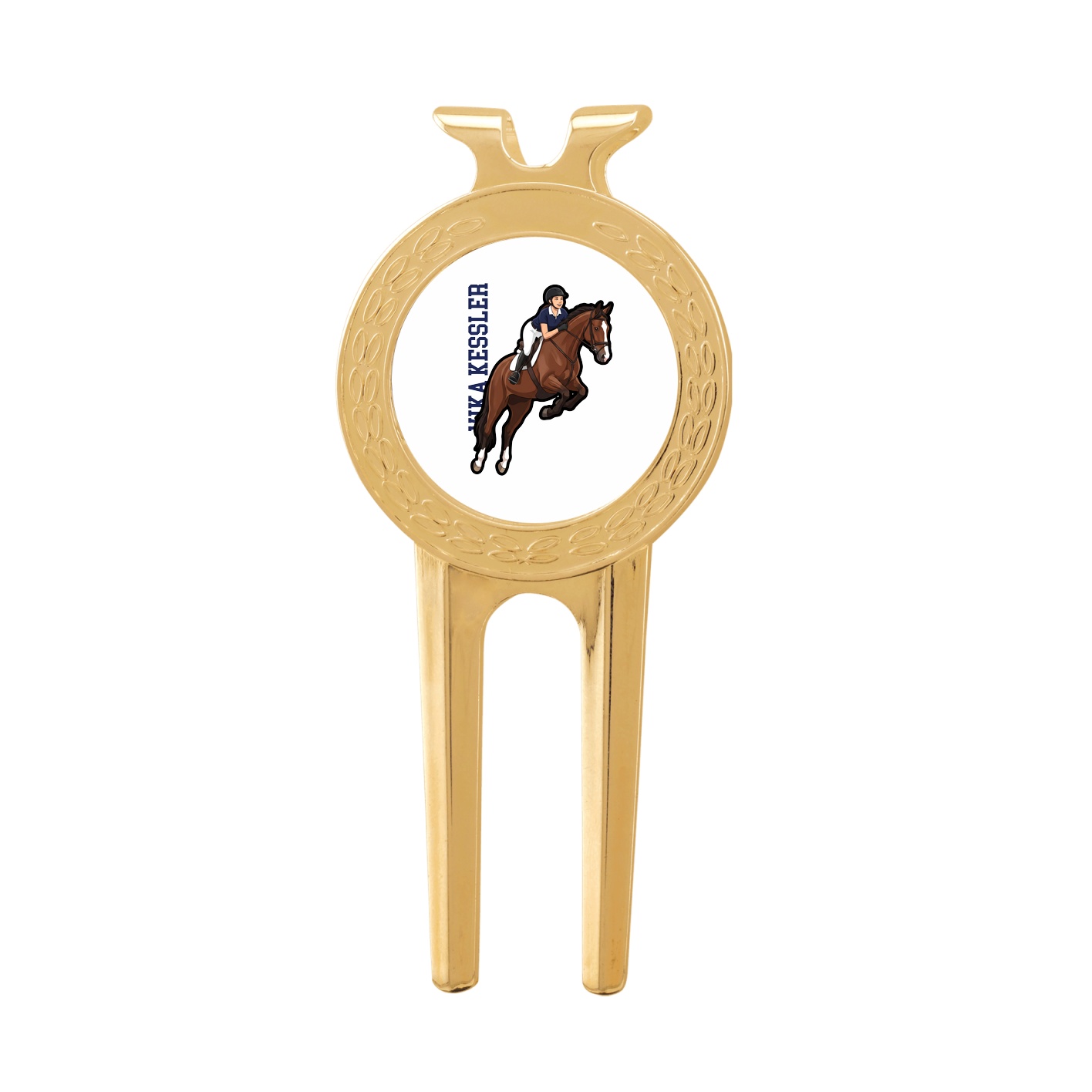 Divot Tool with Ball Marker — Name Vertical in Classic