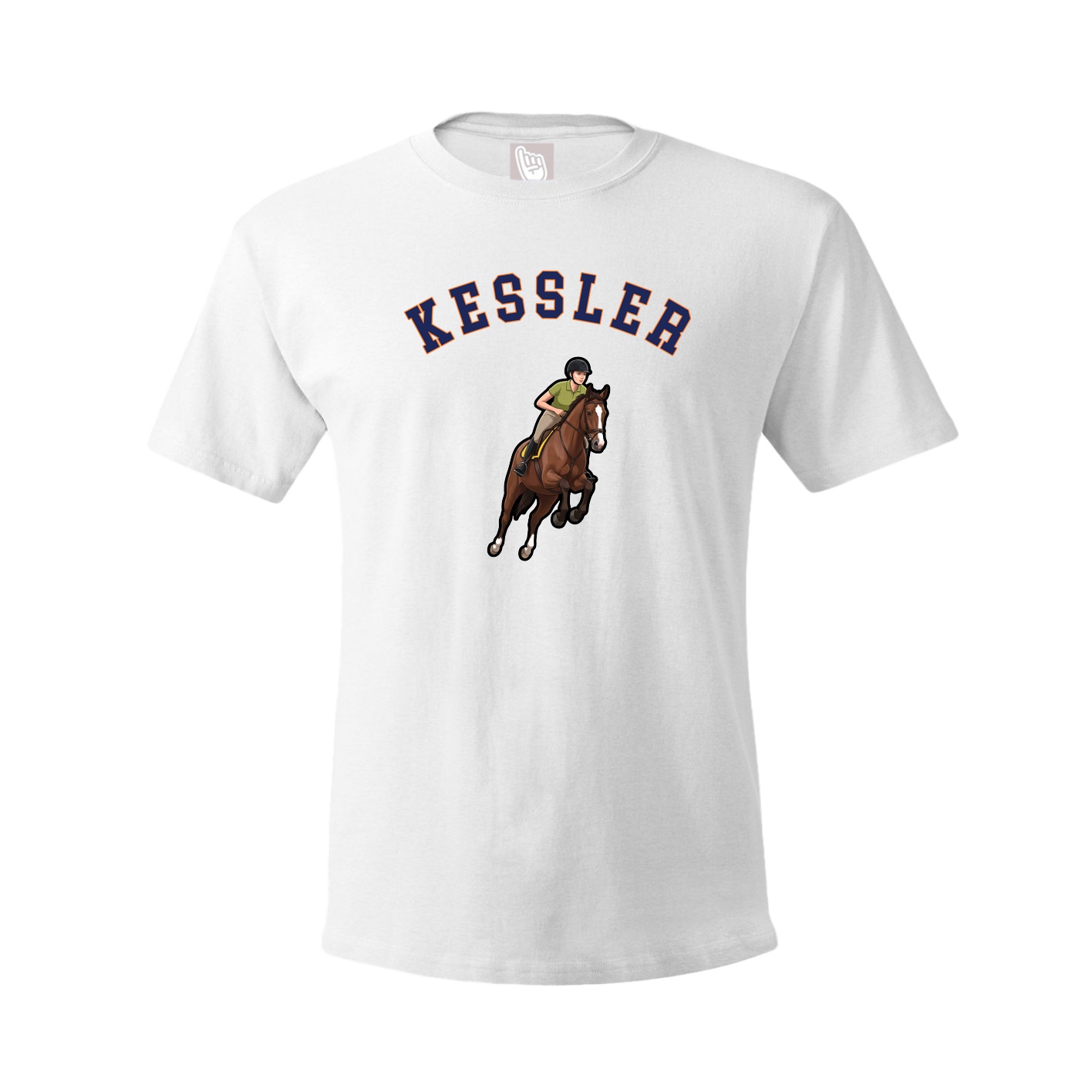 Tee — Shirsey Arch in White