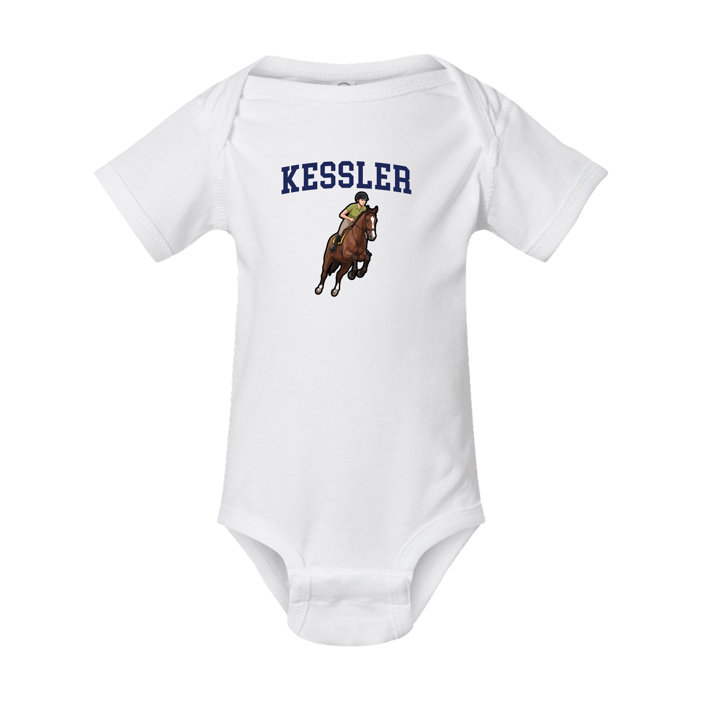 Baby Onesie — Shirsey in White