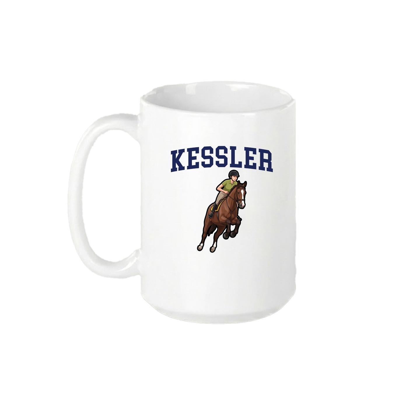 15oz Coffee Mug — Shirsey in White