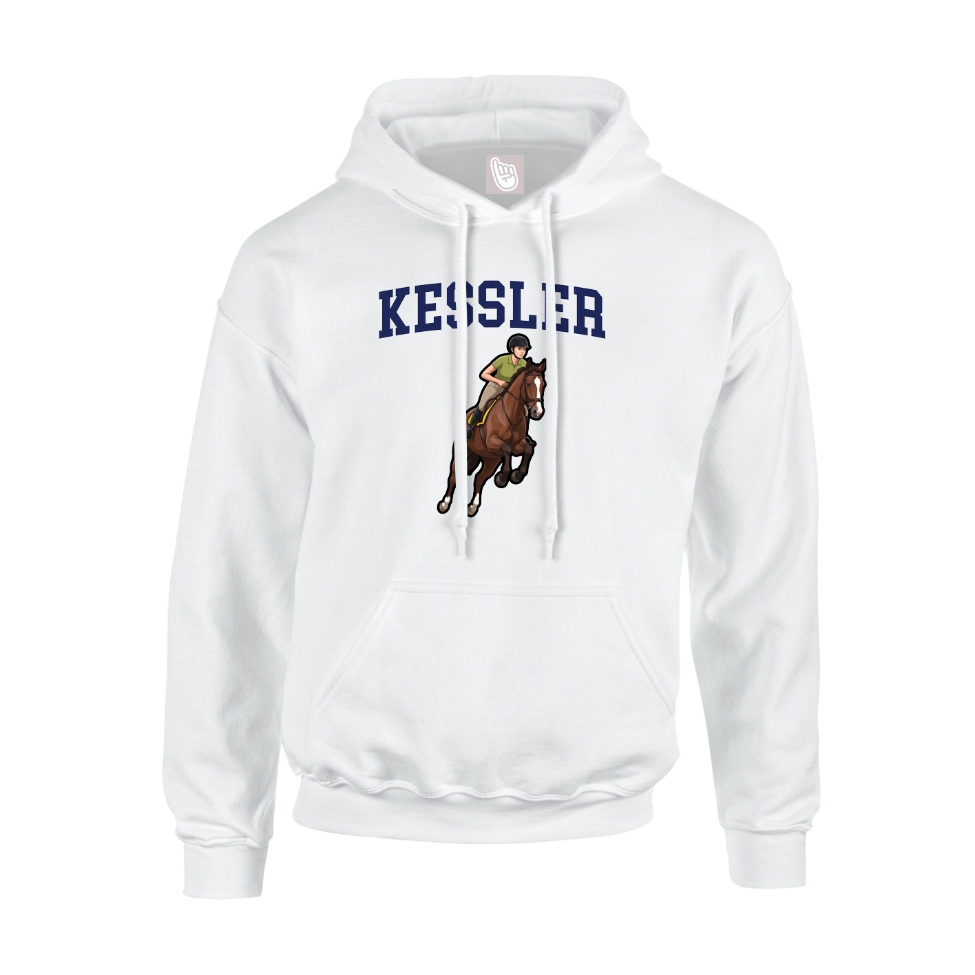 Youth Hoodie — Shirsey in White
