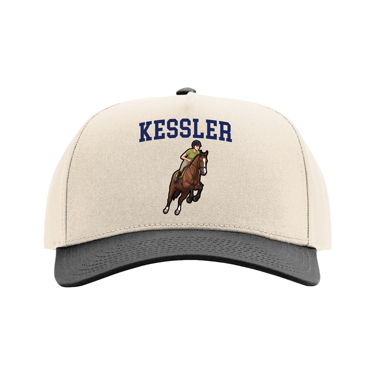 Full Fabric Five-Panel Champ Cap