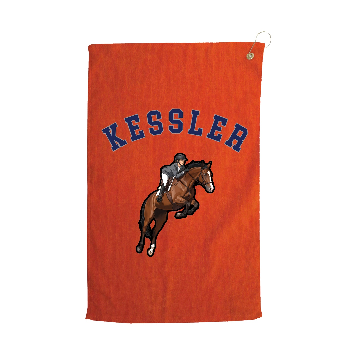 Golf Towel — Shirsey Arch in Orange