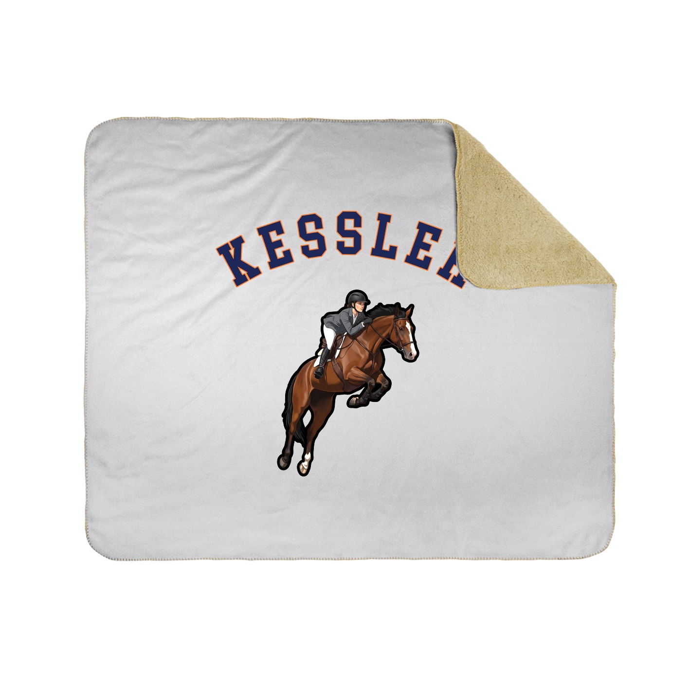 Throw Blanket — Shirsey Arch in White