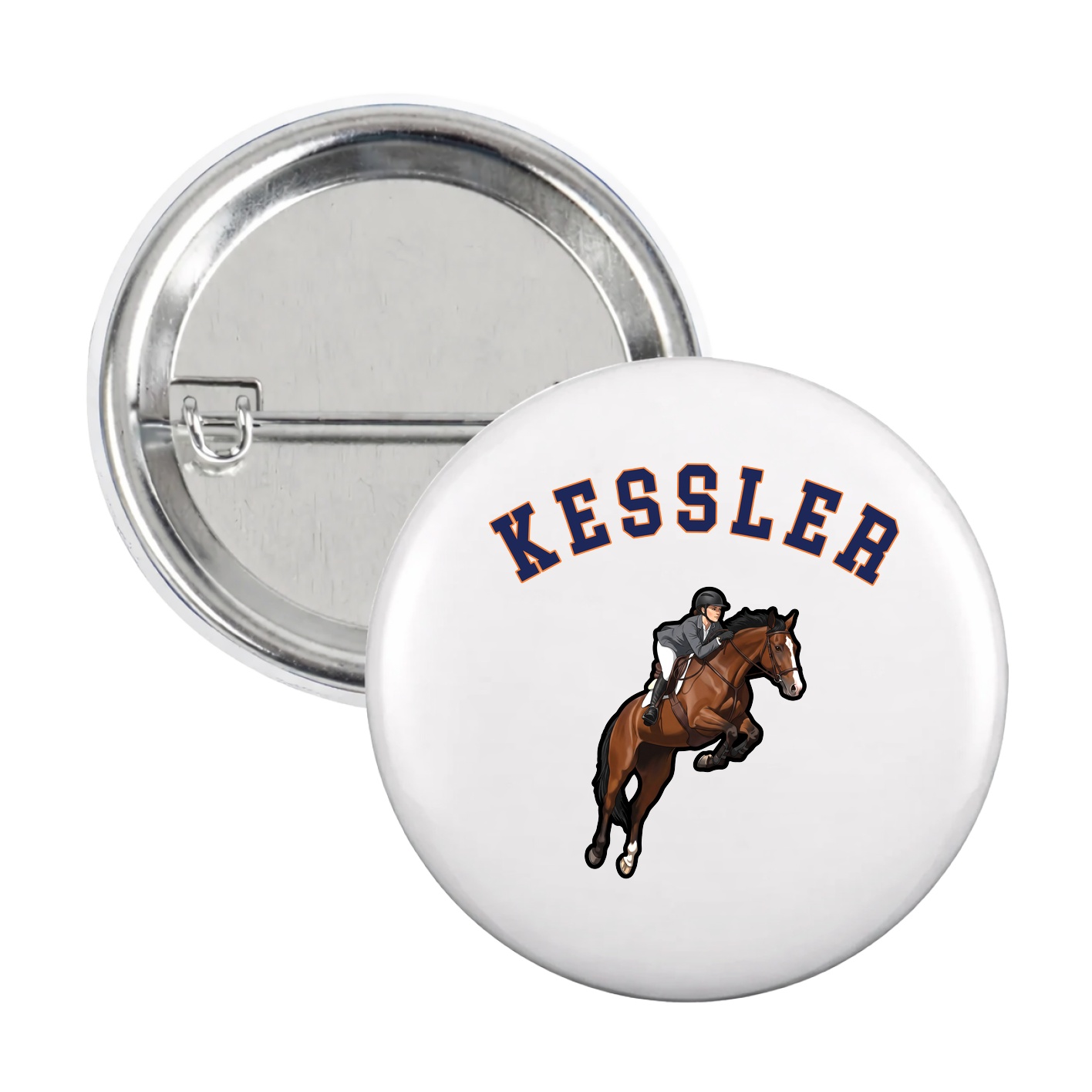 Game Day Button — Shirsey Arch in White
