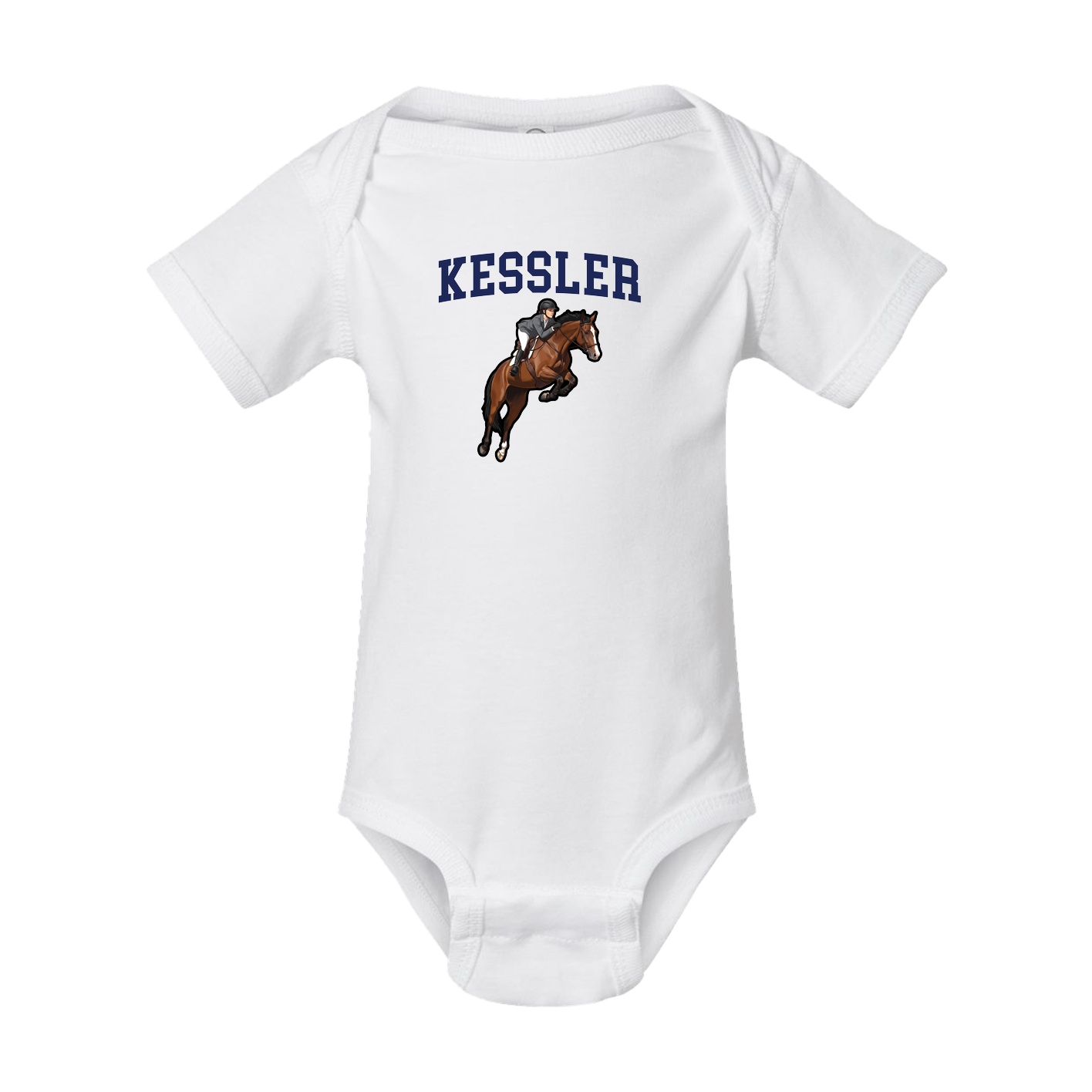 Baby Onesie — Shirsey in White