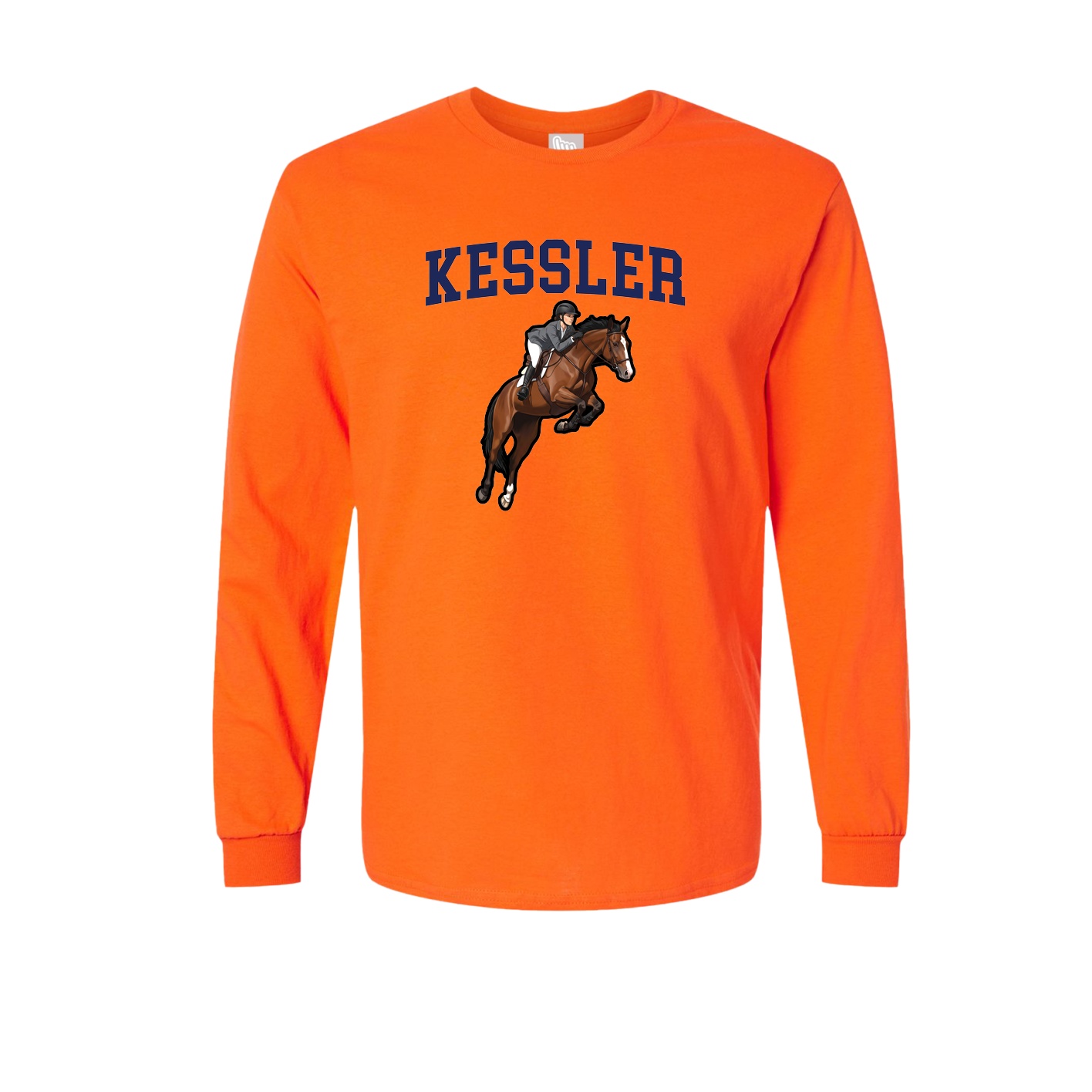 Long Sleeve Tee — Shirsey in Orange