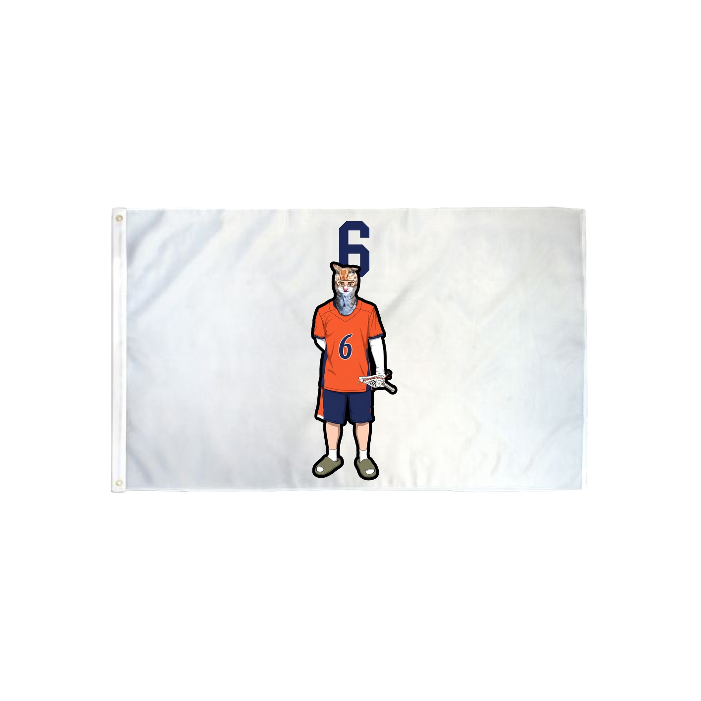 3x5 Flag — Number Top in Classic