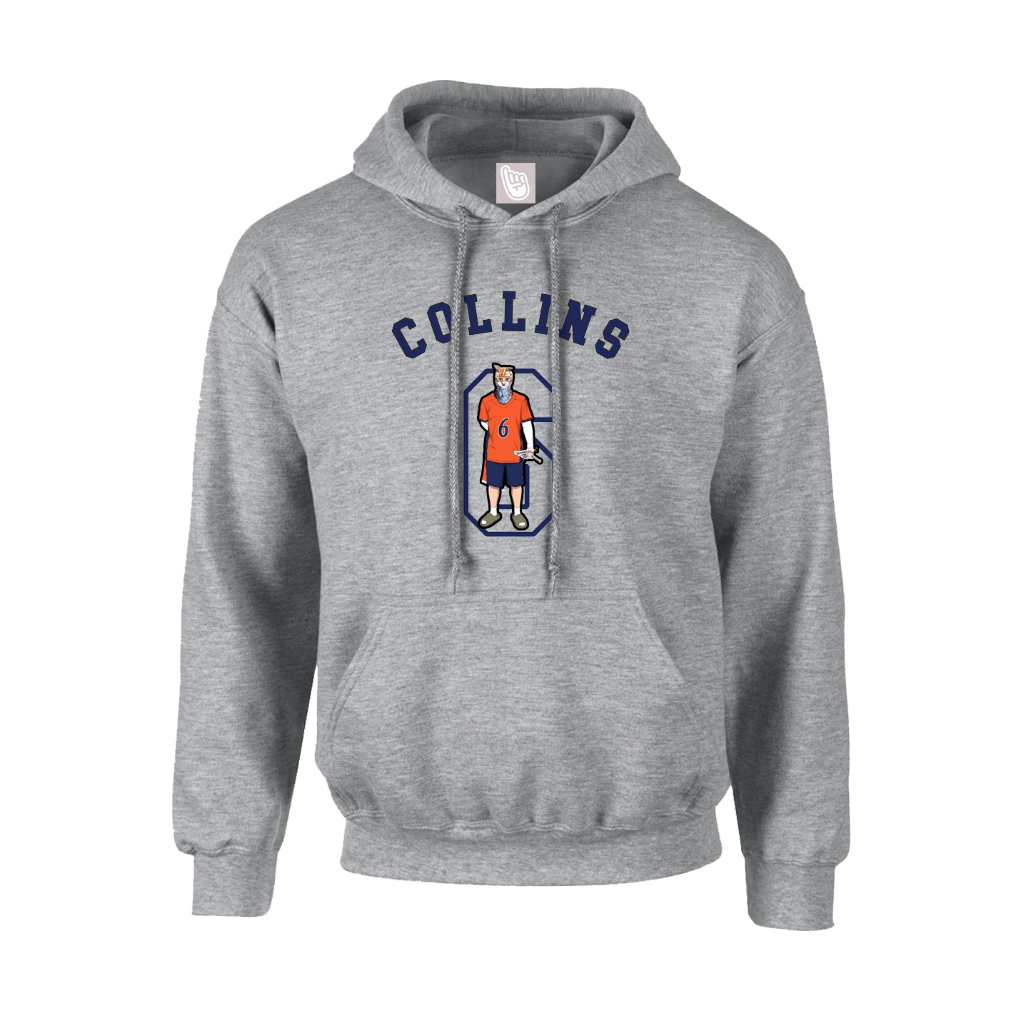 Youth Hoodie — Shirsey Arch in Grey